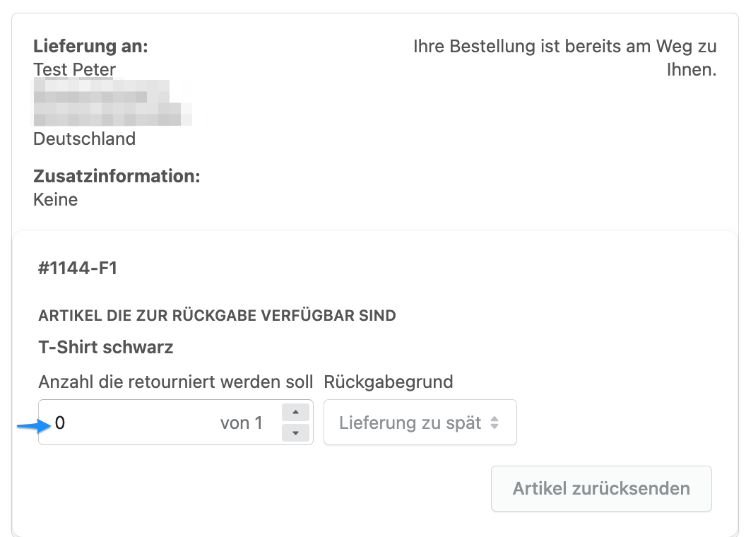 Kundenretouren