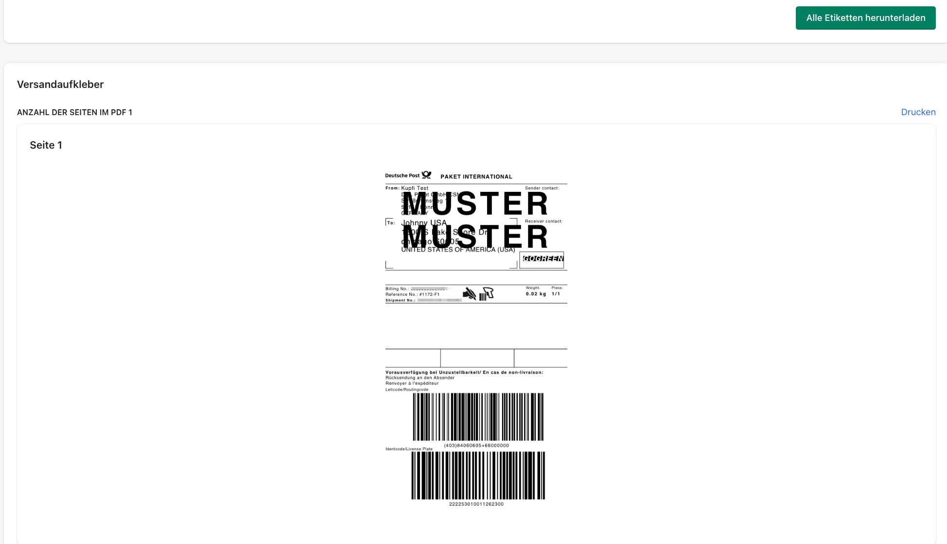 Paket Label 1