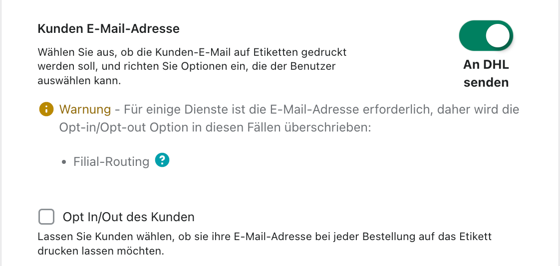E-Mail Kunde 1 E-Mail Kunde 1