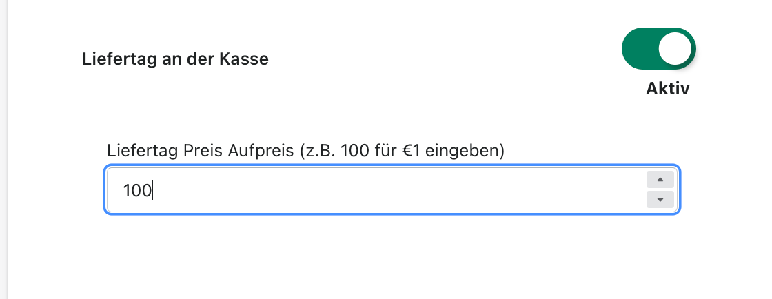 Preise an der Kasse 3