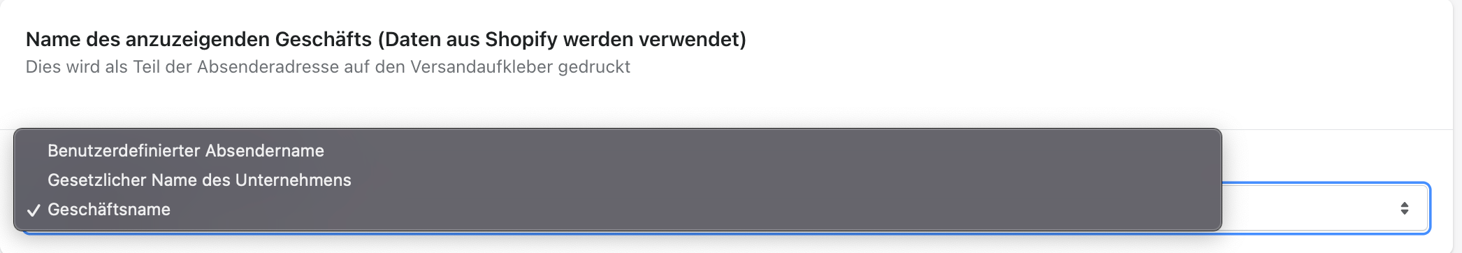 Geschäftsname Geschäftsname