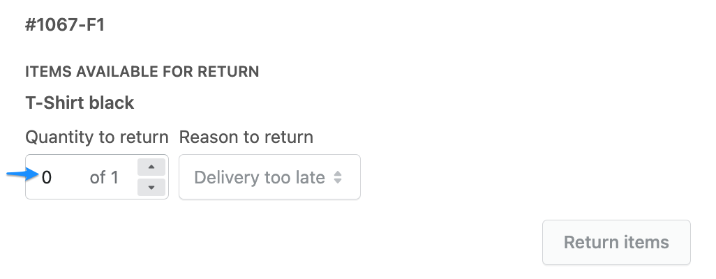 Customer returns