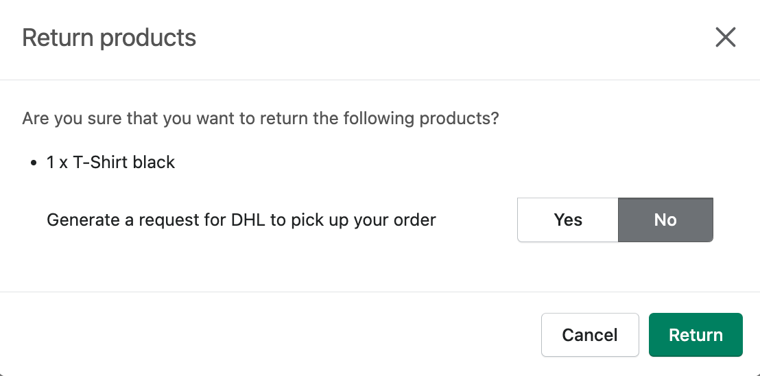 Customer returns