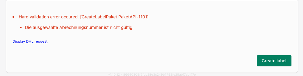 Error Error