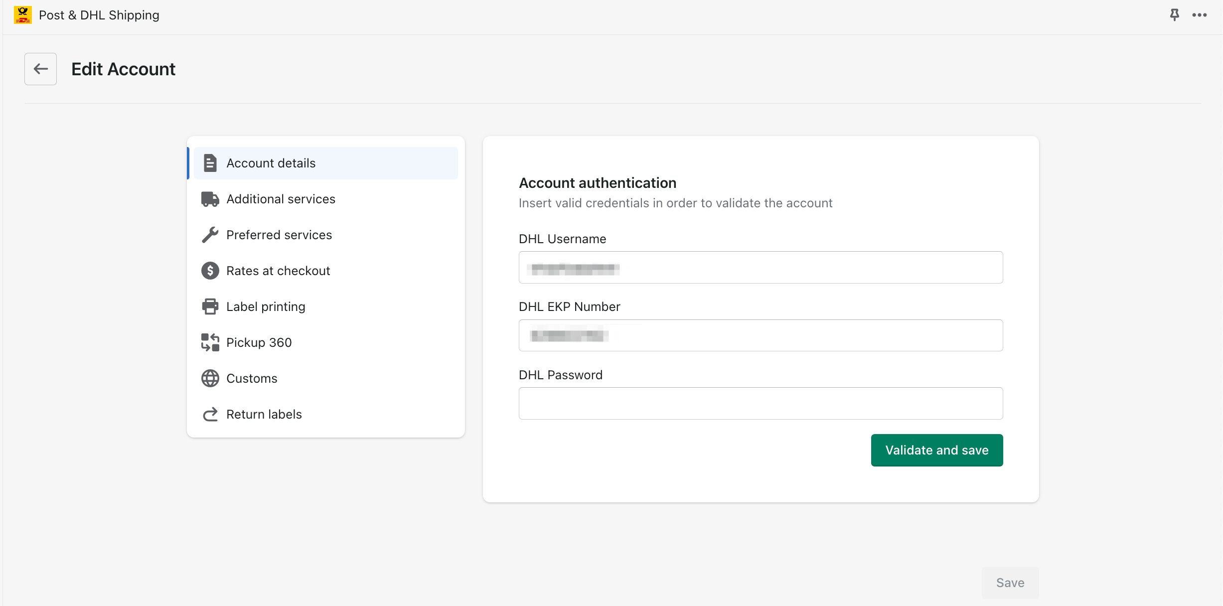 Password change 3